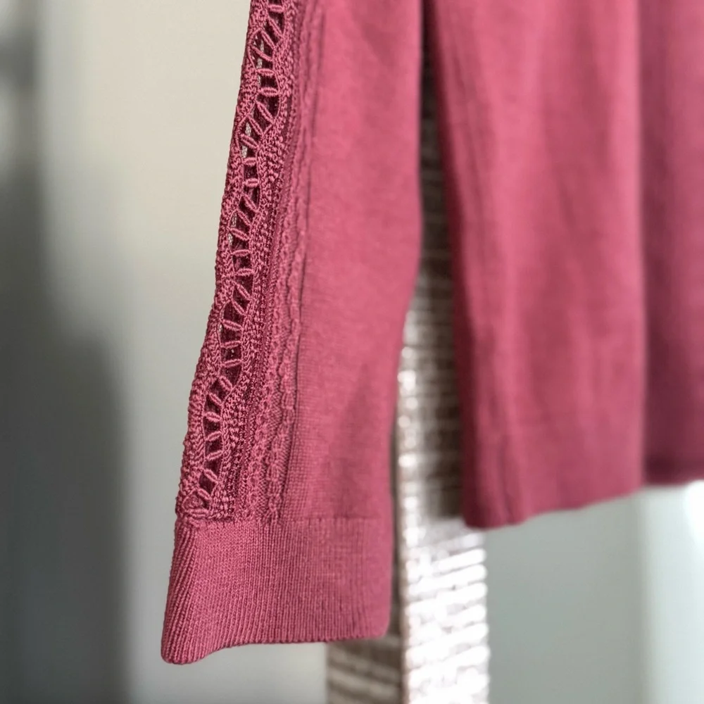 Sezane Janis Jumper in Rosewood - Picture 4 of 12